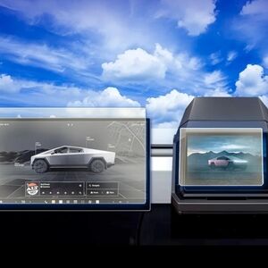 New 2 Pack Tesla Cybertruck Matte Screen Protector